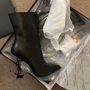 YSL opium booties